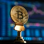 Voob.com.ng 53 selective focus photo of Bitcoin near monitor