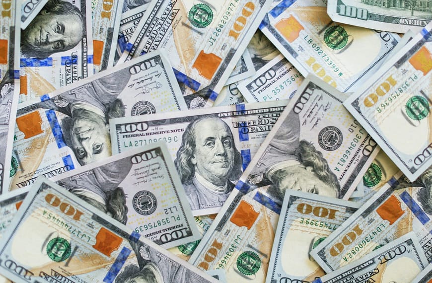 100 us dollar bill